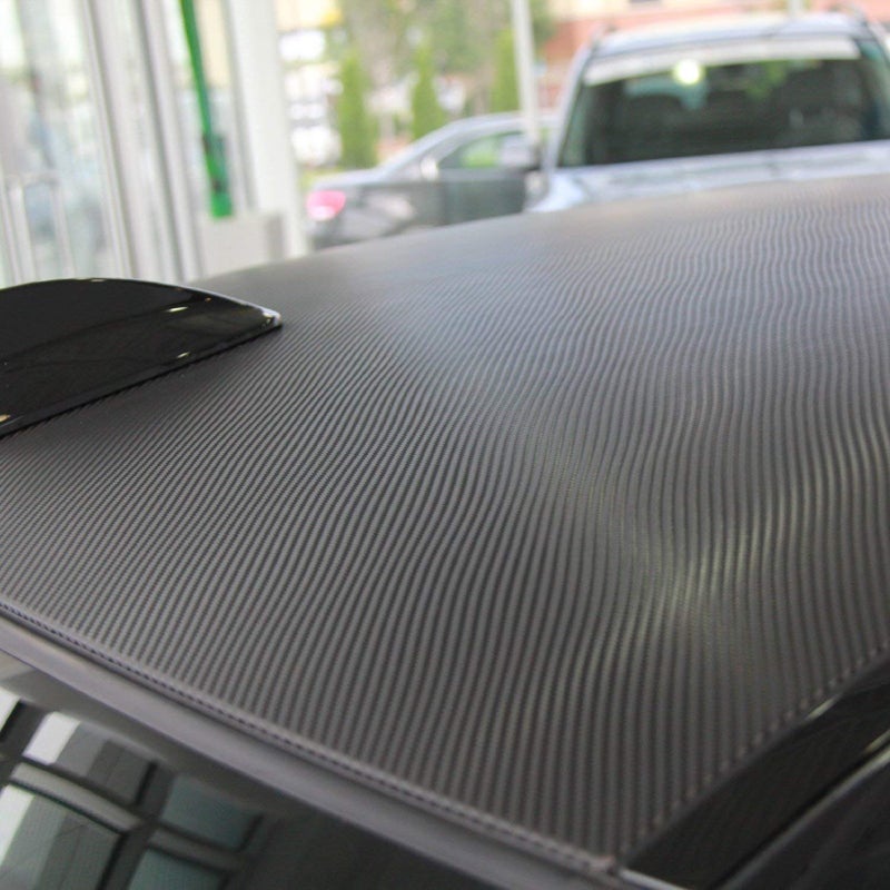 LZLRUN 3D Carbon Fiber Vinyl Wrap - Outdoor Rated for Automotive Use - 2ft x 5ft Knife + Hand Tool - Image 4